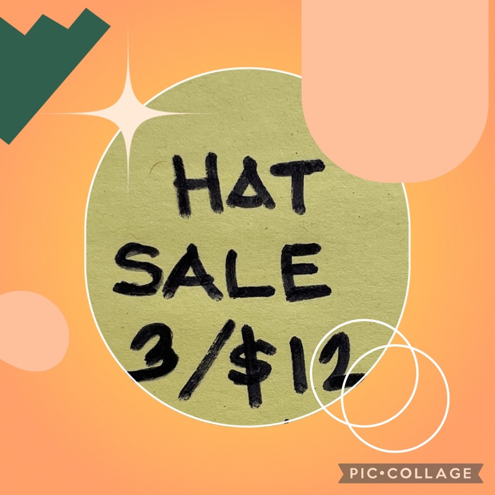 🧢  HAT SALE 🧢